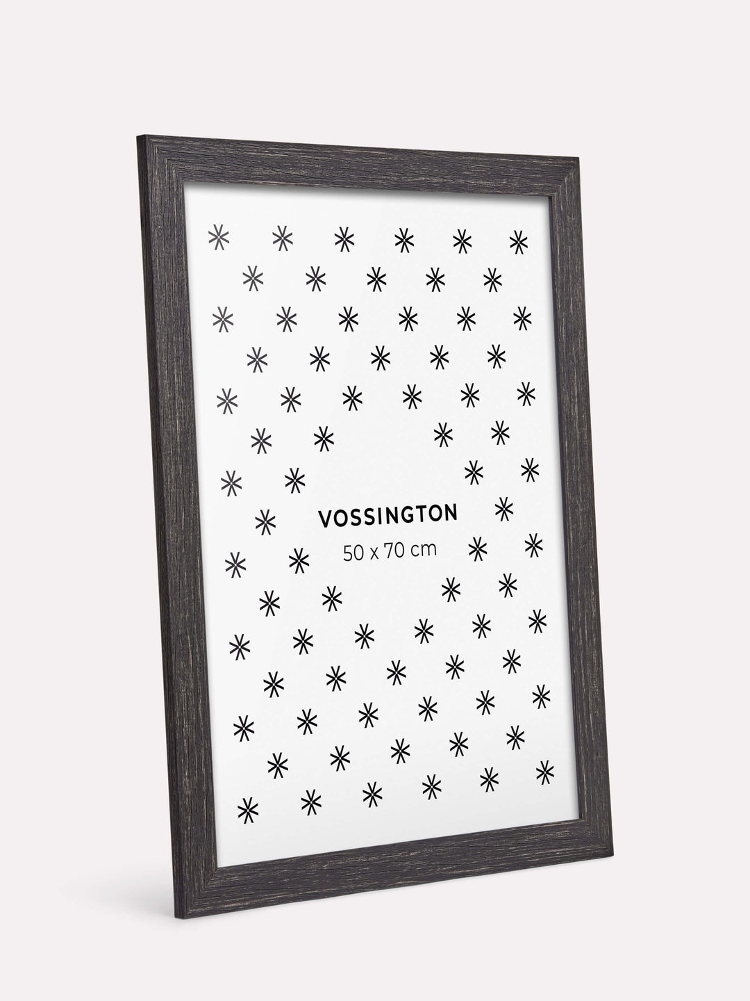 Rustic Frame, Black, 50x70 cm - Side view